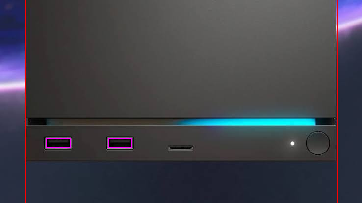 USB-A ports used as a size reference, cross-validated against the case-width scale